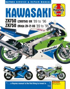 Kawasaki ZX750 (Ninja ZX-7 & ZXR750) Fours (89 - 96) Haynes Repair Manual