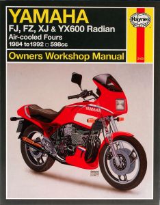 Yamaha FJ, FZ, XJ & YX600 Radian (84 - 92) Haynes Repair Manual