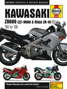 Kawasaki ZX600 (ZZ-R600 & Ninja ZX6) (90 - 06) Haynes Repair Manual