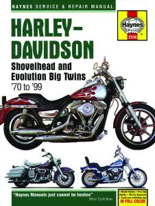 Harley-Davidson Shovelhead & Evolution Big Twins (70-99) Haynes Repair Manual