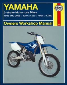 Yamaha 2-stroke Motocross Bikes (86 - 06) Haynes Repair Manual
