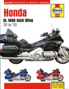 Honda GL1800 Gold Wing 1800 (01-10) Haynes Repair Manual