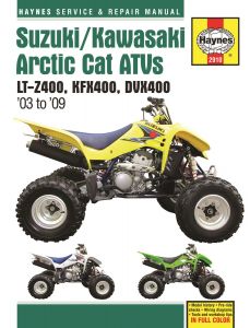 Suzuki/Kawasaki Arctic Cat ATVs (03 - 09) Haynes Repair Manual
