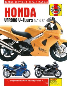 Honda VFR800 V-Fours (97 - 01) Haynes Repair Manual