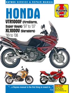 Honda VTR1000F (FireStorm, Super Hawk) (97 - 07) & XL1000V (Varadero) (99 - 08)
