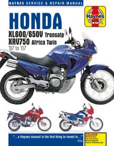 Honda XL600/650V Transalp & XRV750 Africa Twin (87 - 07) Haynes Repair Manual
