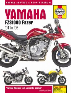 Yamaha FZS1000 Fazer (01 - 05) Haynes Repair Manual
