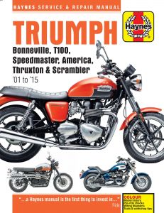 Triumph Bonneville (01 - 15) Haynes Repair Manual