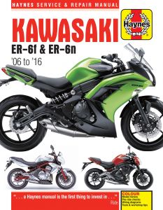 Kawasaki ER-6f & ER-6n (06 - 16) Haynes Repair Manual