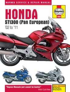 Honda ST1300 Pan European (02 - 11) Haynes Repair Manual