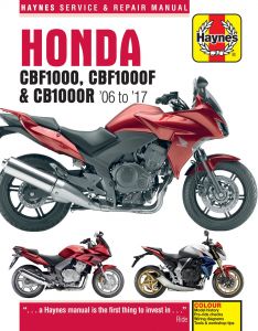Honda CBF1000 (06-10), CBF1000F (11-17) & CB1000R (08-17) Haynes Repair Manual