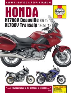 Honda NT700V Deauville & XL700V Transalp (06 - 13) Haynes Repair Manual