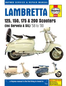 Lambretta Scooters (58 - 00) Haynes Repair Manual