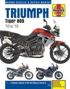 Triumph Tiger 800 (10 - 19) Haynes Repair Manual