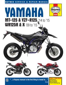 Yamaha MT-125, YZF-R125 (14 - 15) & WR125R/X (09 - 15) Haynes Repair Manual