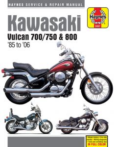 Kawasaki Vulcan 700/750 & 800 (85 - 06) Haynes Repair Manual