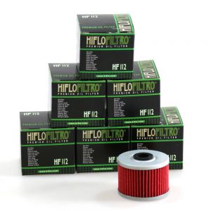 Hiflo HF112 Oil Filter X 6