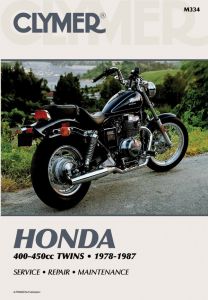 Honda CB/CM400-450 & CMX450 Motorcycles, 1978-1987 Service Repair Manual
