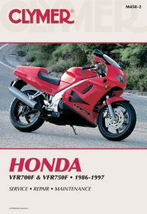 Honda VFR700F & VFR750F Interceptor Motorcycle (1986-1997) Service Repair Manual