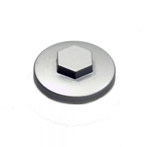 K157FMI Valve Inspection Cap - Silver