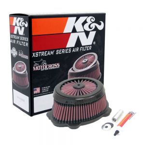 K&N Reusable High-Flow Performance Motorcycle Air Filter - KA-1297