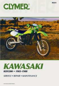 Kawasaki KDX200 Motorcycle (1983-1988 ) Service Repair Manual