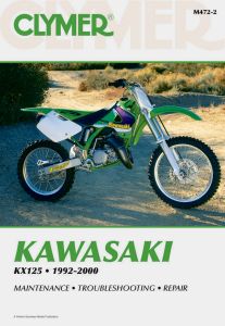 Kawasaki KX125 Motorcycle (1992-2000) Service Repair Manual