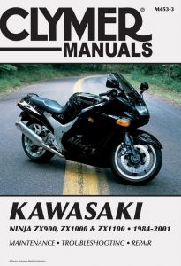 Kawasaki Ninja ZX900, ZX1000 & ZX1100 Motorcycle (1984-2001) Service Repair Manu
