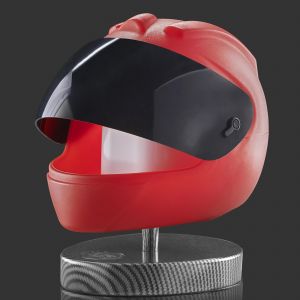 Lid Lamp, Desktop Motorcycle Helmet LED Lamp - Red