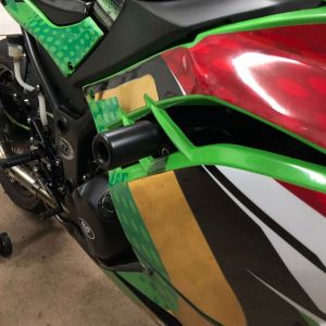 MPW Race Dept Crash Protection Bungs - Kawasaki EX 300 Ninja 12-18