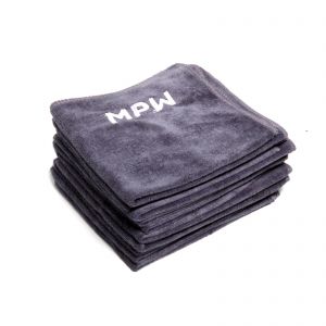MPW Large Grey Workshop Microfibre Cloths - 10 Pack