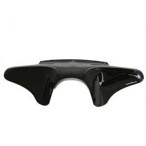 Gloss Black Headlight Outer Batwing Fairing - Harley-Davidson Softail 00-16