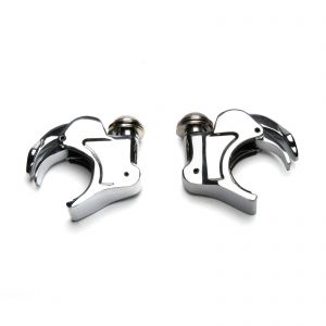 2x 41mm Quick Release Windshield Clamps - Harley Dyna Sportster XL 883 1200
