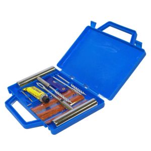 Universal Motorcycle Tyre Emergency Puncture Repair Kit With Carry Case