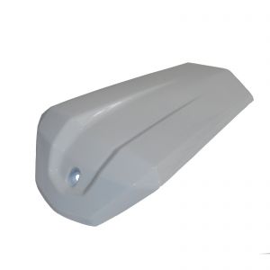 MPW Single Seat Cover In Gloss White - Yamaha YZF R125 2008-2018