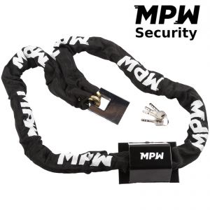 MPW Motorbike Scooter Chain Lock and Ground Anchor - 2M