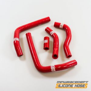 Honda CR125 2005-2008 MPW Race Dept 5 Piece Silicone Hose Kit Red