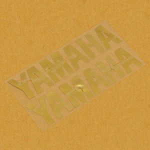 Replacement Gold Belly Pan Decal Stickers - Yamaha YZF125 R6 R1