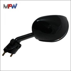 Direct Replacement Left Hand Mirror in Black