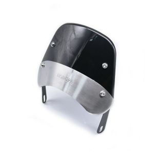 Universal Headlight Windshield Windscreen Wind Deflector - Black