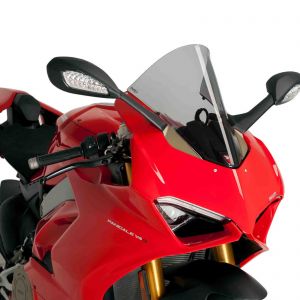 Puig Light Smoke Racing Screen For Ducati Panigale V4 / S / Speciale 18-20 | V2 20-