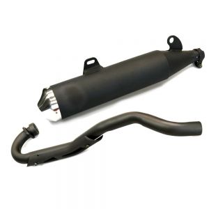 Exhaust Assembly Complete (Black) - Sinnis Apache 125, Blade 125