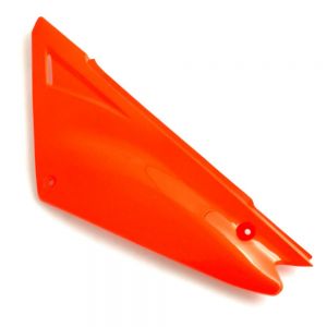 Rear Side Panel (Gloss Orange) - Left - Sinnis Apache 125, Blade 125