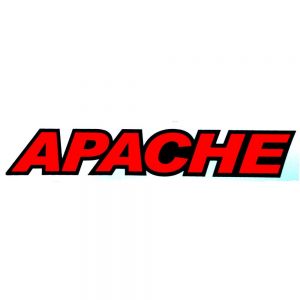 Rear Panel Sticker (APACHE) - Sinnis Apache 125