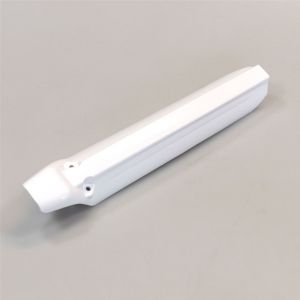 Fork Guard Cover Panel (White) - Right - Sinnis Apache 125