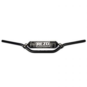 REZO Universal 22mm 7/8" Motorcycle Motorbike Aluminium Braced Handlebar - Black