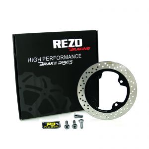 Rezo Rear Brake Disc & Pro-Bolt Kit -  Honda CB/CBF/CBR