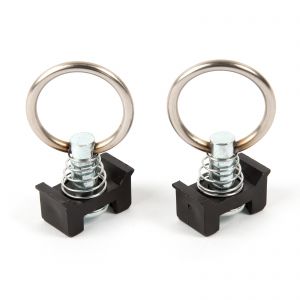 Ring Bolt Eyelets - Airline Load Securing Rail/Single Anchor Points x2