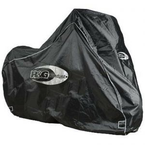 R&G Motorcycle Adventure Bike Outdoor Waterproof Protective Rain Cover - Black