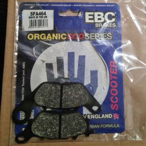 1 Set EBC SFA464 Organic Brake Pads For Yamaha Tricity 125/155 17-21 - Open Box